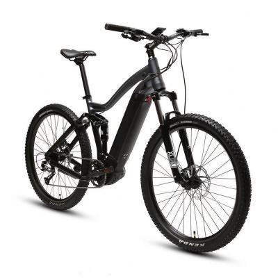 China Factory direct sale aluminum alloy full electric Bafang M600 mid drive 27.5inch bicycle suspension electrica de bicicleta for sale