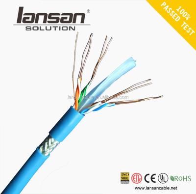 China Coaxial / Telecom / Low Voltage / Copper CAT6 SFTP / Ethernet Shield PVC CAT6 sftp Cable for sale