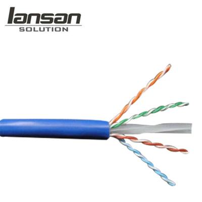 China Communication Cable (UTP) Unshielded Twisted Pair Cable, 4 Pair, Category 6, Solid, LSZH for sale