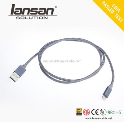 China Data transmission data cable for mobile data transmission and charging mobile MFi for sale