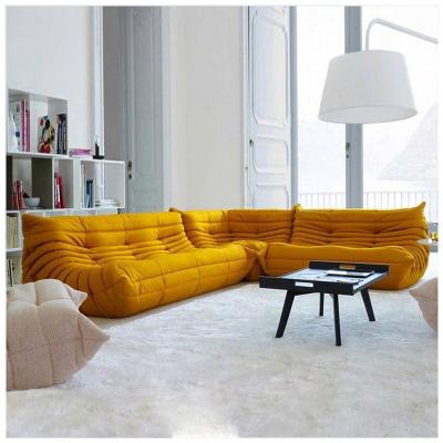 China Sofa Bench Loveseat Full Foam Sponge Sofa Modern Design Full Sectional Adjustable Foam Velvet Leather Leisure Double(Size) Sofa for sale