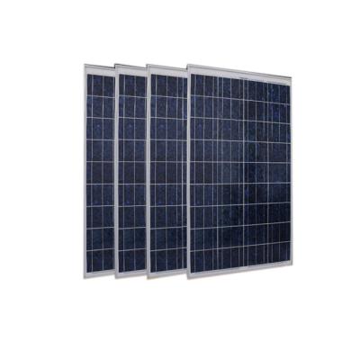 China Hot sale 10 solar panal 120w poly solar panels for solar system for sale