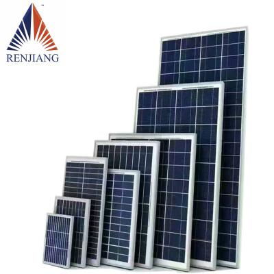 China Logo Print Home Use 220w 24v Poly Solar Panel Have TUV CE IEC Certificate RJKJ54-156P 220W for sale