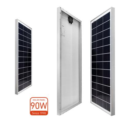 China High Efficiency 36 Cells 18v 90w Water Cooled Solar Panel Factory Price With ISO Certifications for sale