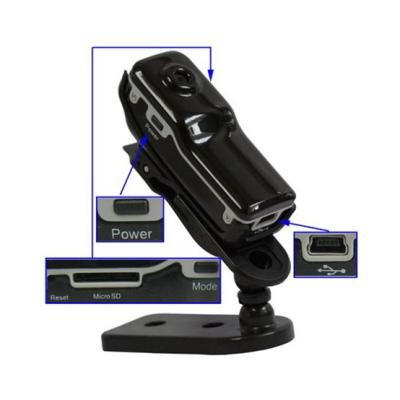 Chine Mini DV DVR webcam superbe plein HD de caméscope de caméra du magnétoscope Hidden/SPY de sports de DV MD80 à vendre