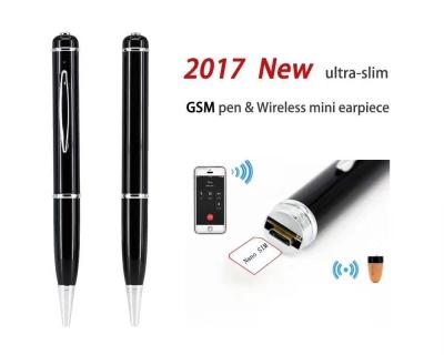 Chine Le NOUVEAU stylo de GSM de l'espion 2019 avec le mini écouteur de l'espion A680 vend des écouteurs en gros d'espion de stylo d'espion faits dans l'usine de la Chine à vendre