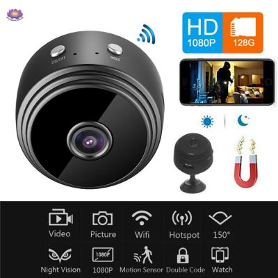 China Hotsellings-Spion HD 1080P DVR Wifi   Kamera   mit Nachtsicht-Kindermädchen-Überwachungs-Sicherheits-Nocken IP-Kameras   Mini-  Kamerarecorder   A9   zu verkaufen