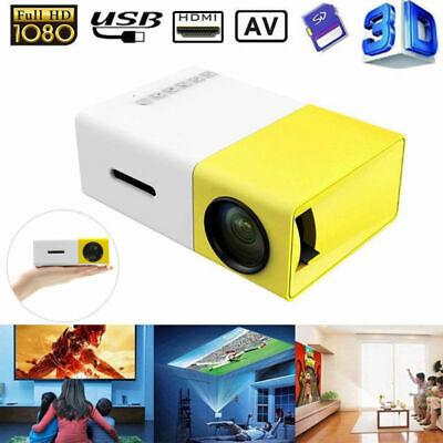 China Wholesale High Quality 1080P Home Theater Cinema USB HDMI AV SD Mini Portable HD LED Projector TY Made In China Factory for sale