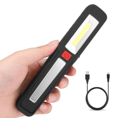 China Cxfhgy 2 in 1 Flashlight Floodlight 3 Modes COB LED Hand Torch Camping Magnetic Work Light Auto Inspection Repairing Lam for sale