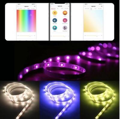 China Cxfhgy Yeelight RGB lightstrip 1S Intelligent light band Smart home Phone App wifi Colorful lamb LED 2M To 10M 16 Millio for sale