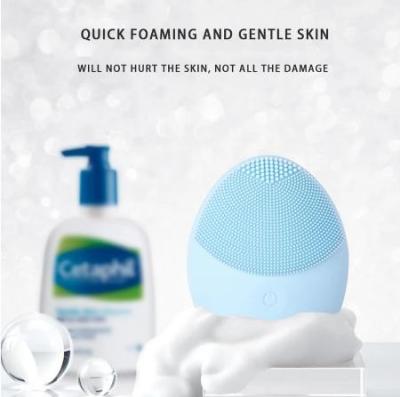 China Cxfhgy Silicone Face Cleansing Brush Electric Face Cleanser Electric Facial Cleanser Cleansing Skin Deep Washing Massage for sale