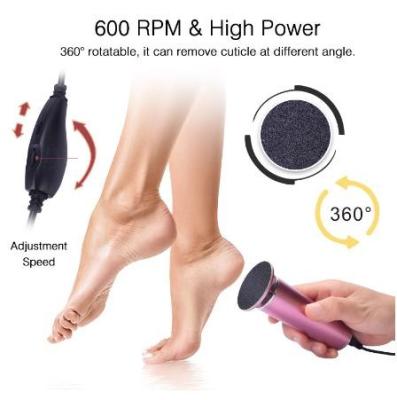 China Cxfhgy Electric Pedicure Tools Foot Care File Leg Heels Remove Dead Skin Callus Remover Feet Clean Care Machine & Replac for sale