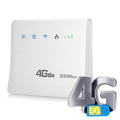 China Cxfhgy  Unlocked 300Mbps Router Wireless Wifi 3G 4G GSM Lte Cpe Mobile With Lan Port Support Sim Card Slot for sale