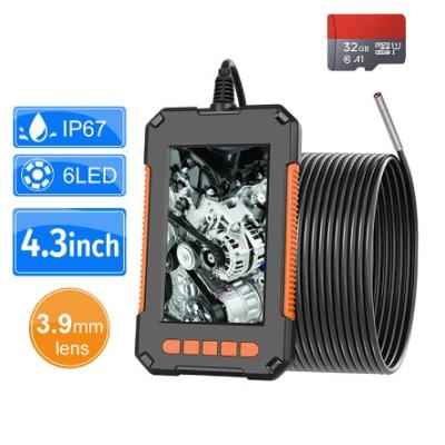 China Cxfhgy 3.9mm Industrial Endoscope Camera 1080P HD 4.3” IPS Screen Pipe Drain Sewer Duct Inspection Camera IP67 Snake Cam for sale