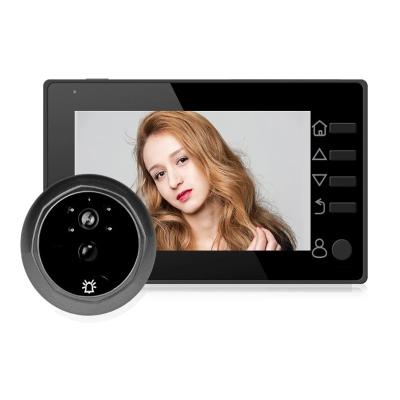 China Door Video Peephole Camera Doorbell 4.3 Inch LCD Video Eye Digital Electronic Door Viewer Night Vision Support Motion De zu verkaufen