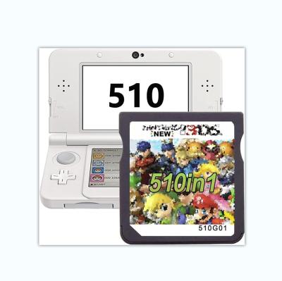 China ABS+Electronics Multi games 510 in 1 Super Game Cartridge For NDS DS NDSL NDSi for sale