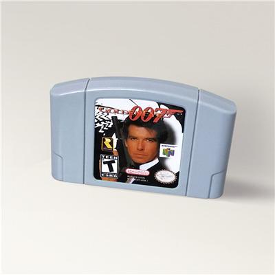 China ABS+Electronics Golden Eye 007 N64 Video Game Cartridge Console Card for sale