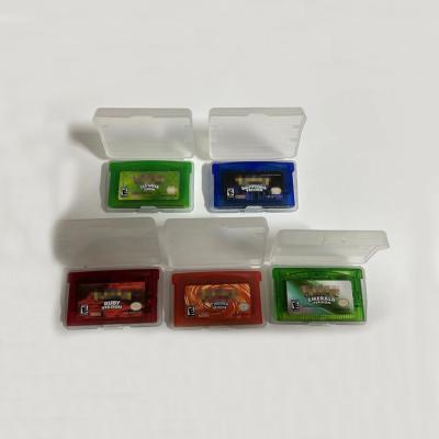 China ABS+Electronics Emerald Sapphire Ruby Firered Video Game Cartridge Console Card for GBA for sale