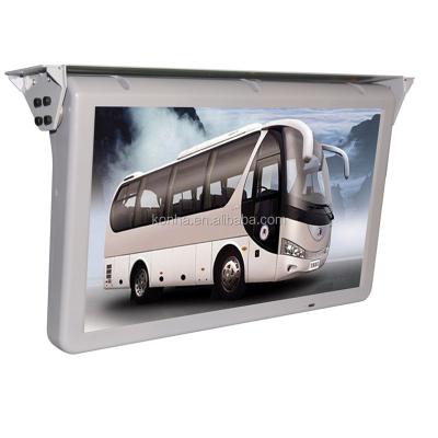 China 22 Inch Motorized Flip Down For Roof Mounted Bus / Car 22inch Monitor for sale