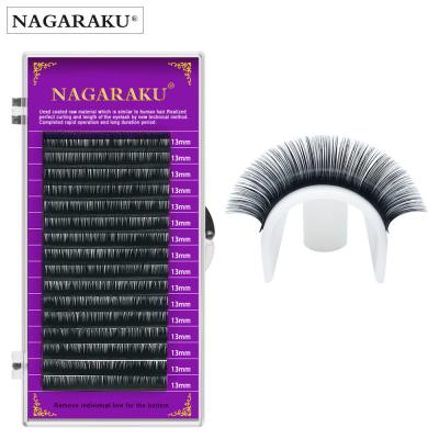 China Soft natural nagaraku eyelash extensions wholesale whips different nagaraku strands eyelash extension eyelashes extensiones de pestanas for sale