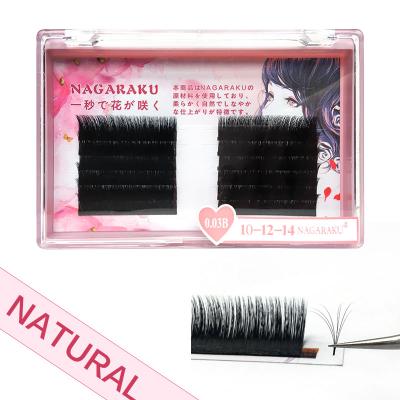 China NAGARAKU Volume Lashes Flower Eyelash Volume Effect Fans Super Soft Easy Lash Extension Russian Autofans Wick for sale