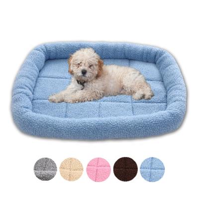 China Hot Selling Breathable Other Pet Products Foam Shaped Soft Large With Pillow Fake Pet Bed For Dog for sale