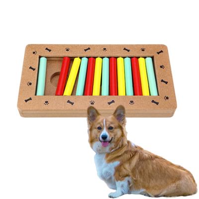 China Best Newest Sustainable Puzzle Toys Pet Driver Treat Dog Wooden Interactive Puzzles To Cats for sale