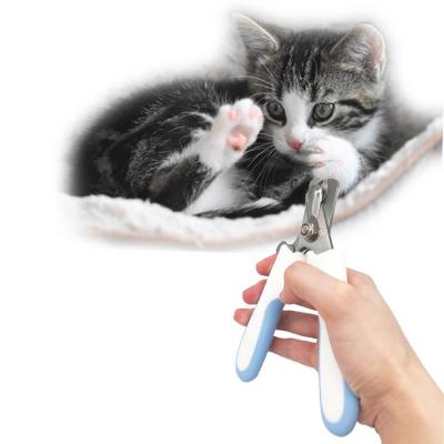 China Viable Pet Puppy Grooming Tool Scissors Stainless Steel Cat and Dog Nail Cutter Clippers for sale