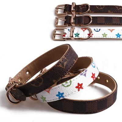 China Thoughtful Hippie Puppy Personalized Dog Collar Customized Printing Private Label Pet BREAKPOINT for sale