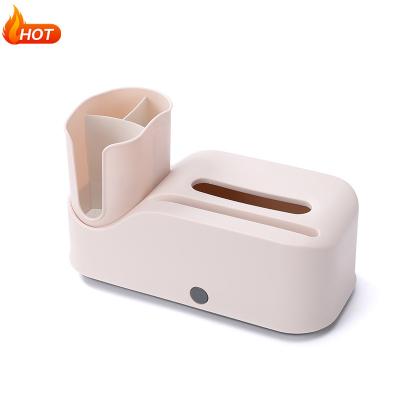 China High Quality Minimalist Hotel Tissue Box Lid Rectangle Paper Hotel Box Minimalist Tissue Box Custom Made Socket for sale