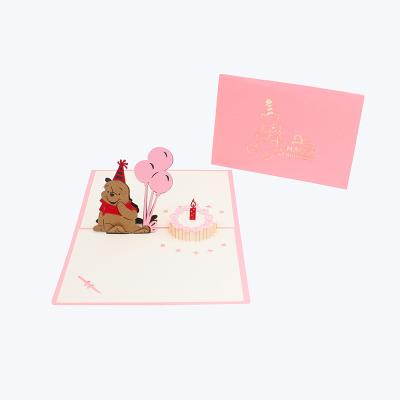 China Hot Free Europe Saling Birthday Cards Gift Redeem Code Handmade Greeting Free Gift Card Thank You Card for sale