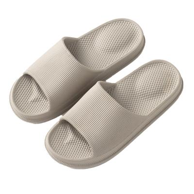 China Wholesale Lightweight Unisex Shower Sandals With Thick Quick-drying Sole Non-slip Bathroom Super Soft Open Toe Sandals For Women And Man for sale