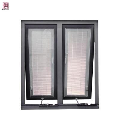 China Other Windows Magnetic Aluminum Frame Screen Window Magnetic Single Hung Impact American Style for sale