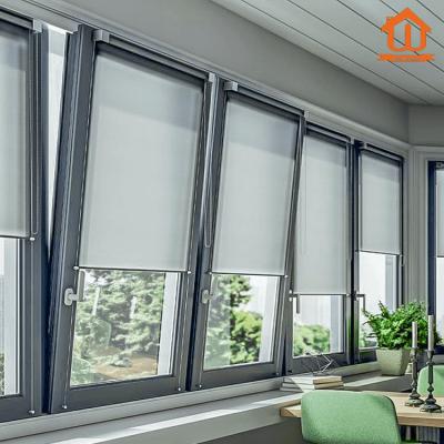 China Aluminum Swing Florida Miami Dade Hurricane Impact Windows Soundproof Insulated Glass Window for sale