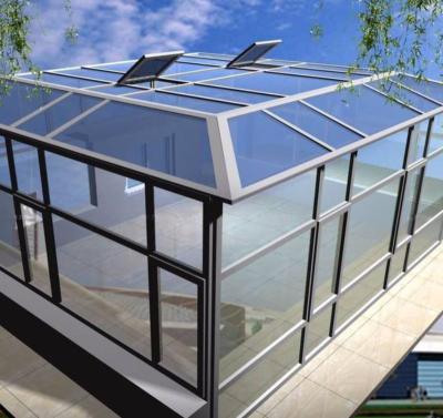 China Modern Modular Prefab Solarium Cavity Sun House Four Seasons for sale