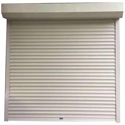 China No Fading Electric Fast Fading Security Roller Shutter Industrial Aluminum Door From Hiseng for sale