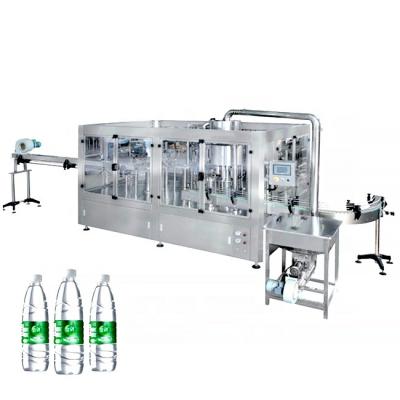 China Automatic Mineral Pure Drinking Beverage Bottled Water Filling Machine With Factory Price for sale