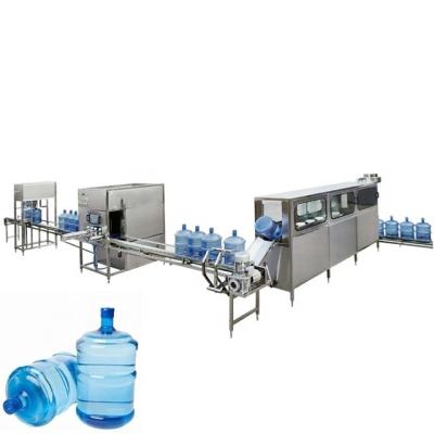 China Automatic Linear Type 5 Gallon 20l Bottle Barrel Drinking Water Pure Washing Beverage Filling Capping Machine for sale