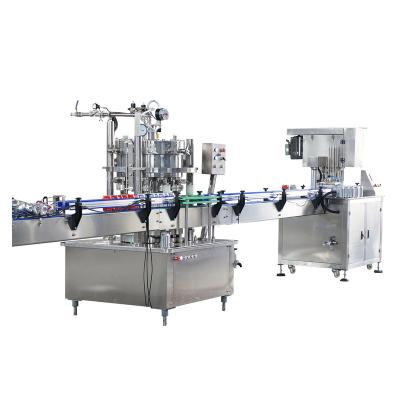 China Beverage High speed automatic/semi-automatic soft drink can filling seaming machine for sale