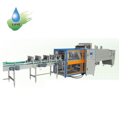 China Automatic Food PET Film Bottle Heat Shrink Packaging Machine for sale