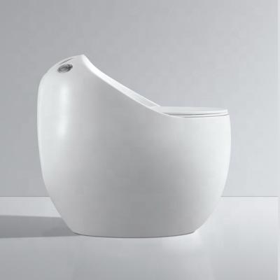 China Double-Flow ORTONBATH Sanitary Ware Modern Sanitary Ware Egg Shaped One Piece Toilet WC Luxury Lavatory for sale