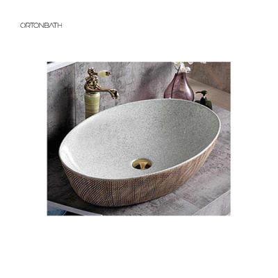 China ORTONBATH Wholesale Modern Hand Wash Sink Bathroom Sink Toliets Square / Lavabo Lavabo Round Sink for sale