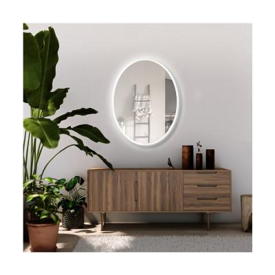 China New ORTONBATH Fog Light Mirrors Bathroom Wall Mounted Led Lighted Waterproof Frameless Mirrors for sale