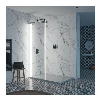 China ORTONBATH Modern Frameless Sliding Bathroom Shower Doors Room Cubicle Shower Enclosure Glass Door for sale