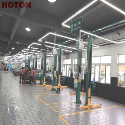 China Prefab Vehicle Repair Tool Steel Structure Car Factory Workshop 4s Car Shop Building for sale