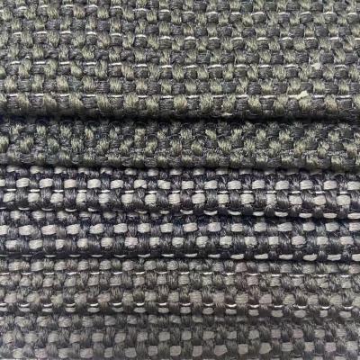 China Memory 100% Polyester Woven Look Linen Fabric For Sofa Curtain for sale