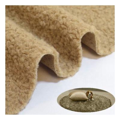 China Waterproof Microfiber Recycled Lambswool Fabric For Carpet /Sofa Furniture / Pillow for sale