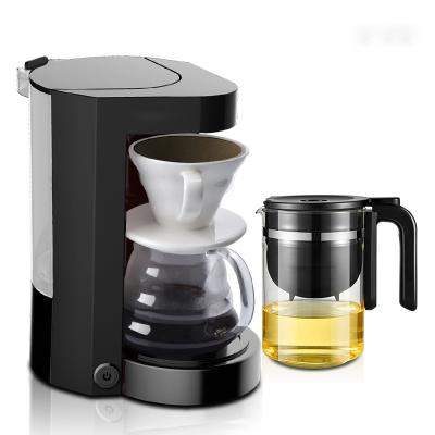 China Hotel Household Automatic Drip Coffee Maker Americano Single Cup Coffee Machine Tea Maker for sale