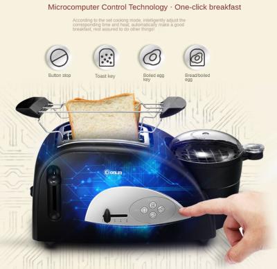 China Automatic multi function breakfast maker machine hotel bread toaster home multi function breakfast maker machine toaster for sale