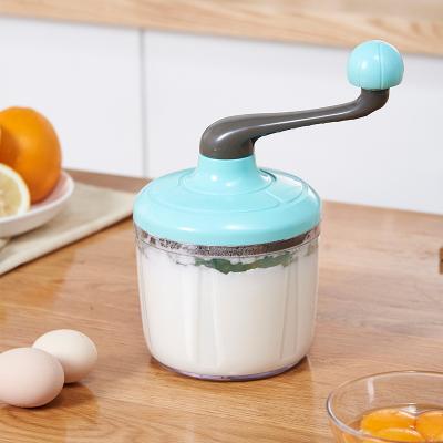 China Small new household cordless semi-automatic handle multi-function egg beater machine egg beater for sale